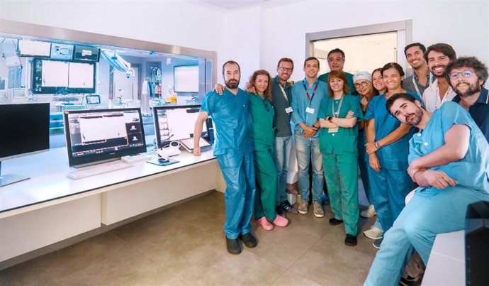 Equipo encargado del ensayo Atila del Hospital Virgen del Rocío de Sevilla
