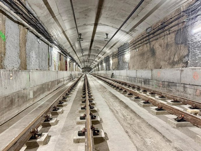Obras de Metrovalencia en el tramo Alameda-Marítim