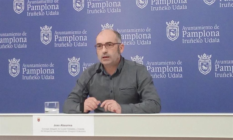 Archivo - Concejal delegado de Ciudad Habitable y Vivienda, Joxe Abaurrea