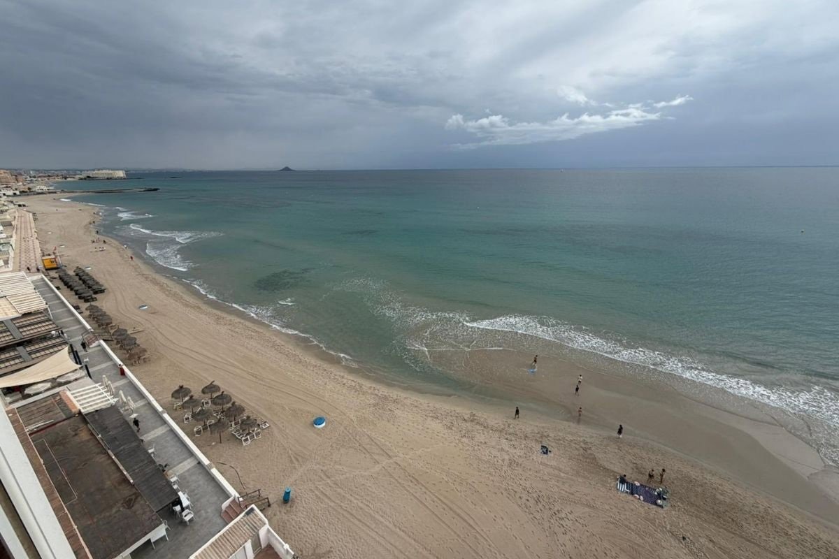 El  1-1-2  apunta que la bajada del nivel del mar en la costa de la Región se debe a causas naturales y no supone riesgo