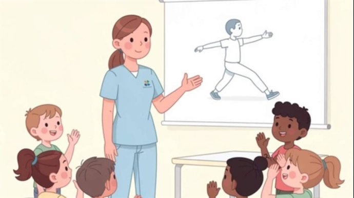 El Colegio de Fisioterapeutas de Madrid desmonta el mito de las mochilas y prioriza el ejercicio frente al dolor de espalda infantil