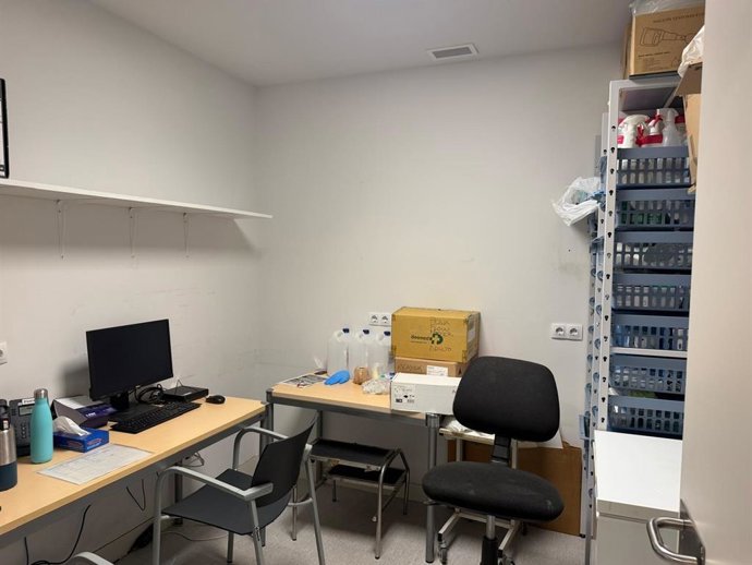 CSIF critica que personal de rehabilitación del Hospital San Pedro realiza su trabajo "en un trastero"
