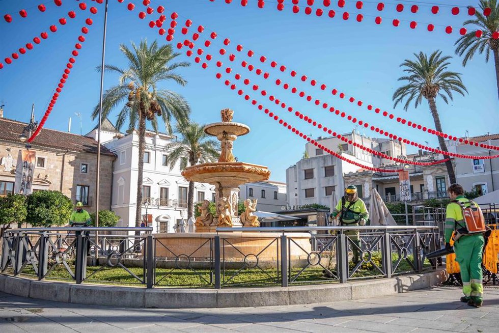 Servicios municipales con motivo de la Feria de Mérida 2026