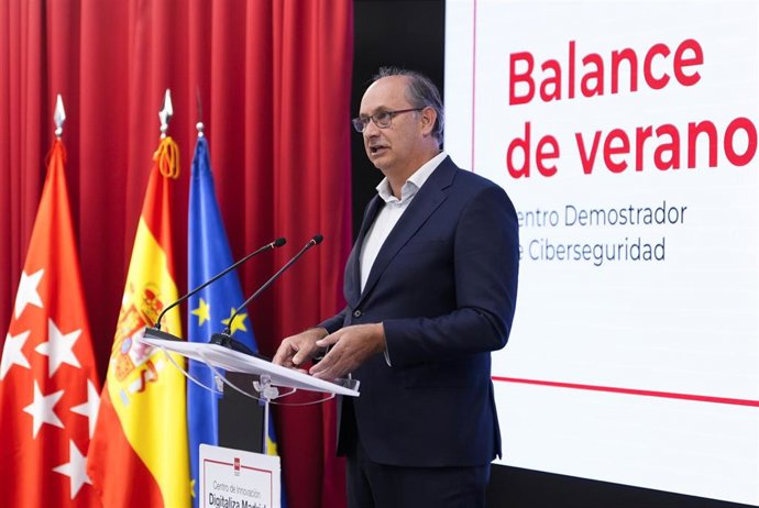 El consejero de Digitalización, Miguel López-Valverde