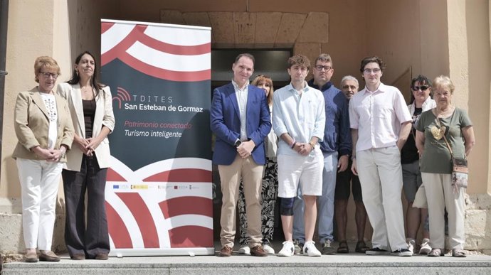 Presentación del proyecto 'Transformación Digital Integral de Turismo' de San Esteban de Gormaz (Soria).