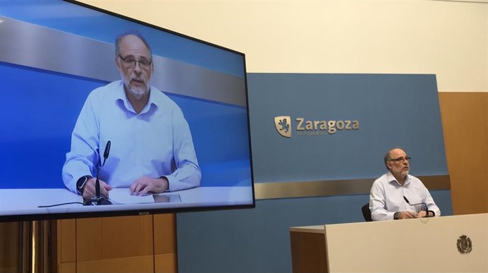El portavoz adjunto del grupo municipal del PP en el Ayuntamiento de Zaragoza, Alfonso Mendoza