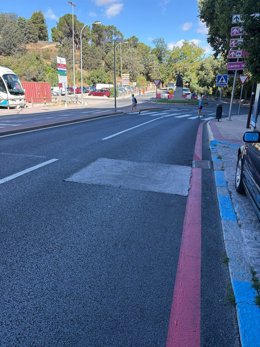 Corte de tráfico este lunes en la calle Ezequiel González de Segovia por trabajos de reparación de la vía.