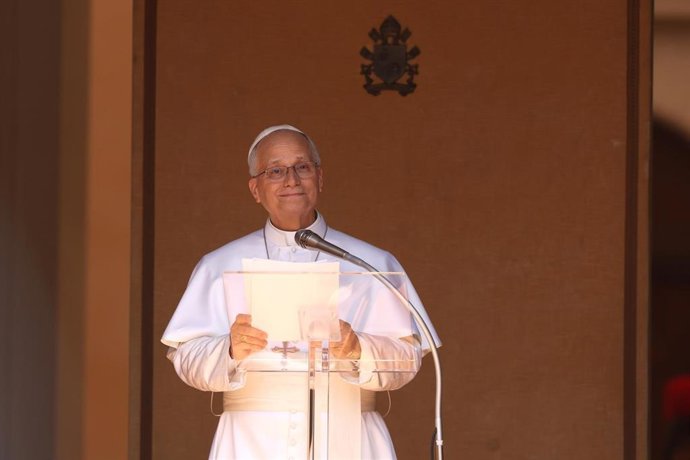 El Papa en uno de los rezos del Ángelus