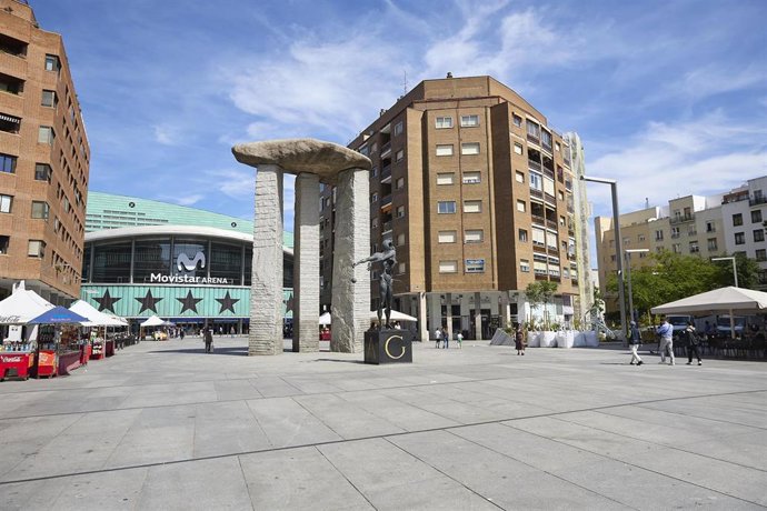 Archivo - Plaza de Salvador Dalí, a 19 de mayo de 2026, en Madrid (España).