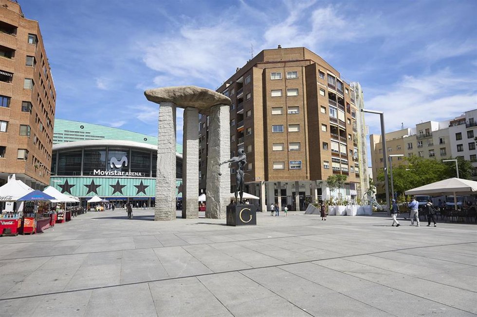 Archivo - Plaza de Salvador Dalí, a 19 de mayo de 2026, en Madrid (España).