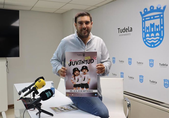 El concejal de Juventud de Tudela, Martín López.