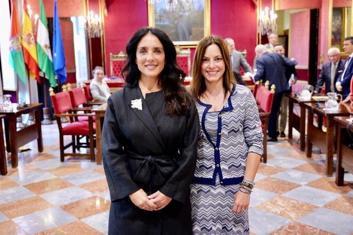 Paloma Gómez Enríquez toma posesión como concejal portavoz del grupo Vox en el Ayuntamiento de Granada