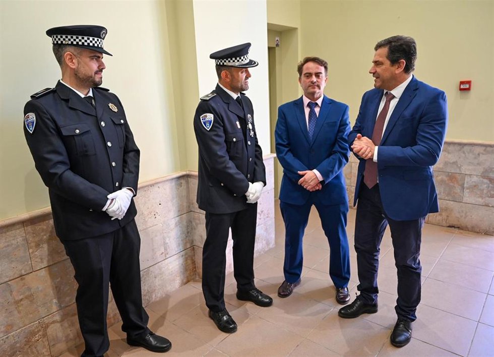 Acto institucional conmemorativo del 160 aniversario de la Policía Local de Moral de Calatrava.