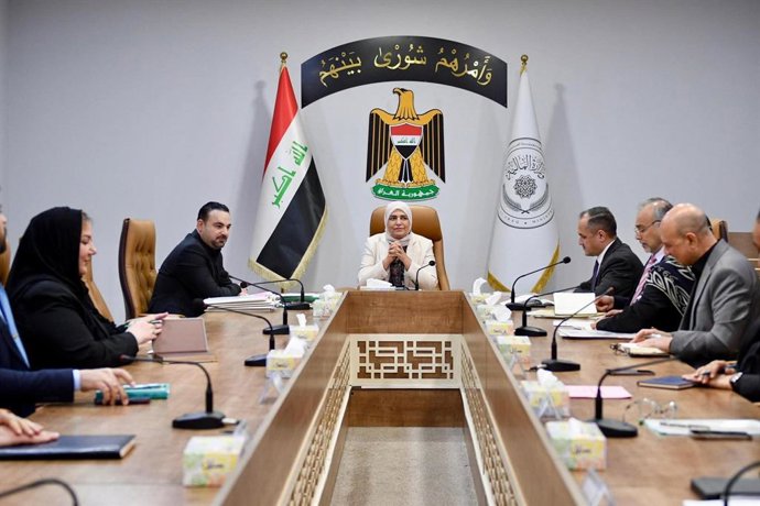La exministra de Finanzas de Irak Taif Sami al Shakarchi