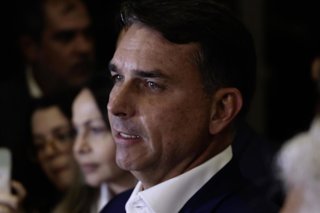 Archivo - El candidato ultraderechista a las elecciones presidenciales de Brasil, Flávio Bolsonaro