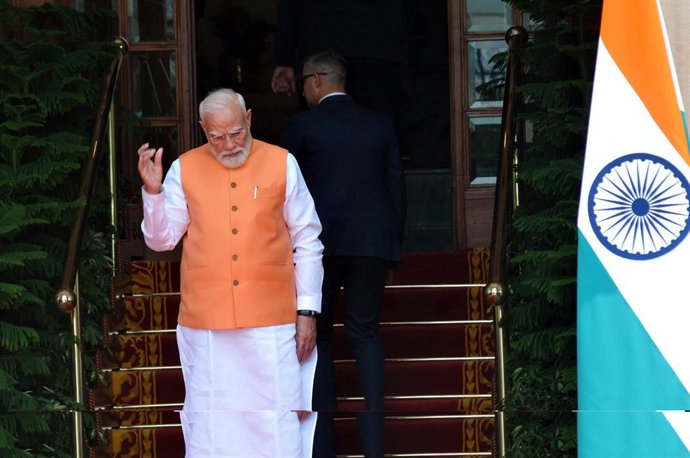 Archivo - El primer ministro de India, Narendra Modi