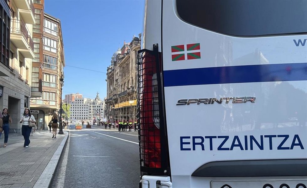Vehículo de la Ertzaintza