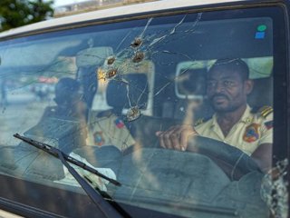 Archivo - Secuelas de un ataque a tiros de bandas criminales en Puerto Príncipe, Haití 