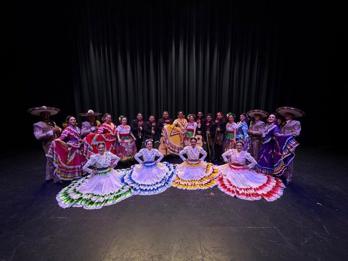 El grupo Mariachi Sentimiento Mexicano, que se encargará del evento de clausura del V Festival Internacional de Folclore de Salamanca