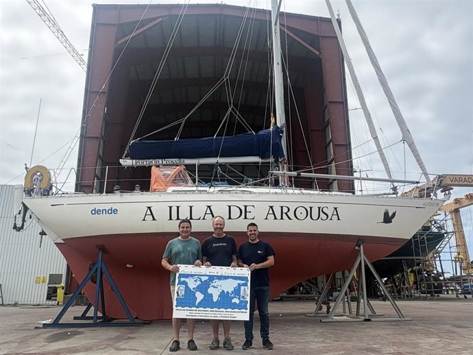 El australiano Mattew Wright iniciará su vuelta al mundo desde A Illa de Arousa (Pontevedra) el domingo 30 de agosto de 2026.