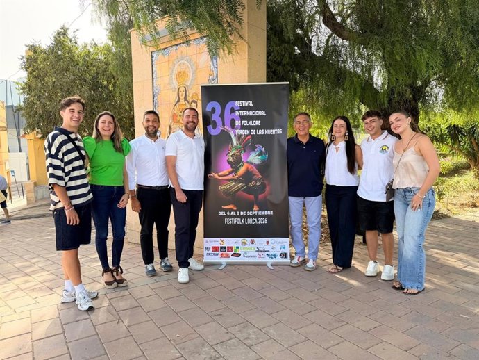 Lorca acogerá del 6 al 8 de septiembre una nueva edición del Festival Internacional de Folklore Virgen de las Huertas