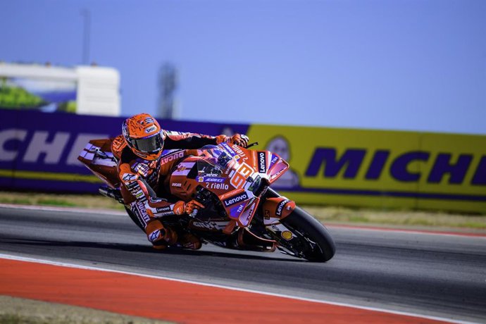 Marc Márquez en MotorLand Aragón