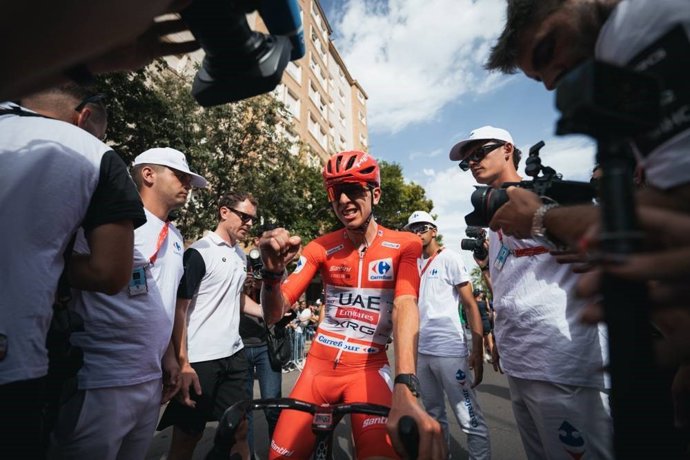 El ciclista esloveno Tadej Pogacar (UAE Team Emirates-XRG)