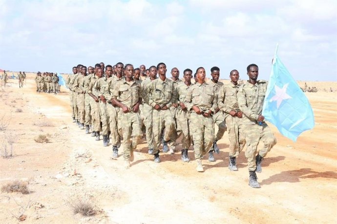 Archivo - Militares de Somalia (archivo)