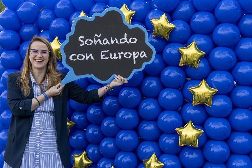Archivo - Actividad prevista por el Día de Europa por parte de la Diputación de Córdoba.