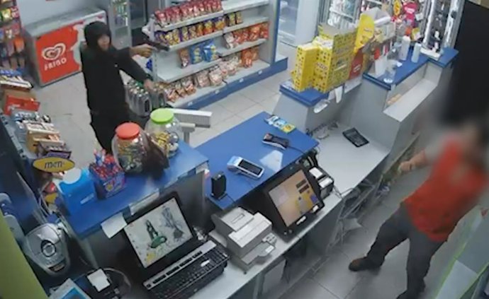 Imagen de uno de los atracos perpetrados