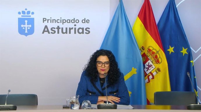 Archivo - La consejera de Cultura, Política Llingüística y Deporte, Vanessa Gutiérrez