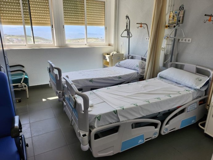 Archivo - Una habitación del Hospital de Úbeda.
