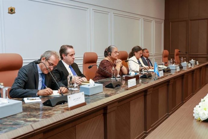 La representante de la Secretaría General de la ONU para Libia, Hanna Tetteh