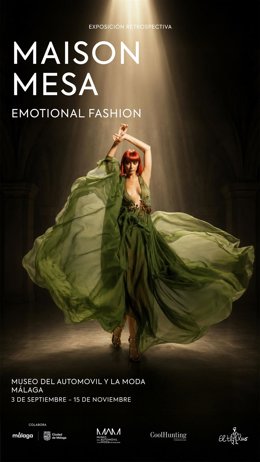 Cartel de la exposición 'Maison Mesa: Emotional Fashion'