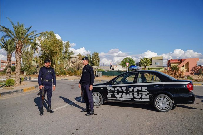 Archivo - Imagen de archivo de la Policía iraquí 