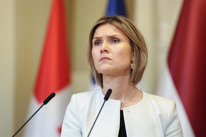 Archivo -  Kristrun Frostadottir, primera ministra de Islandia 