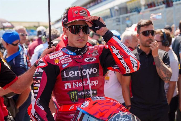 Archivo - El piloto español Marc Márquez 
