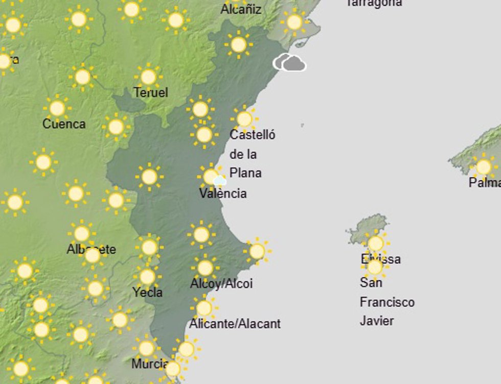 Predicción del tiempo de este lunes 31 de agosto de 2026