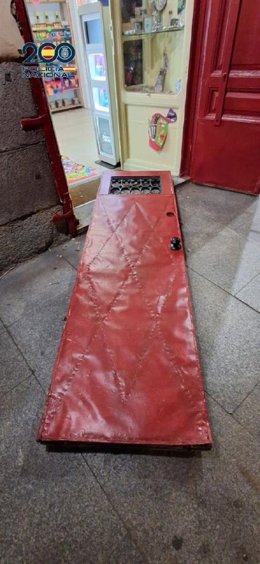 Robo con fuerza en el distrito madrileño de Centro.