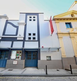 Archivo - Fachada de la Filmoteca de Cantabria Mario Camus.- Archivo