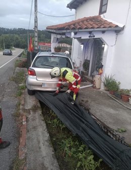 Accidente en Meruelo.