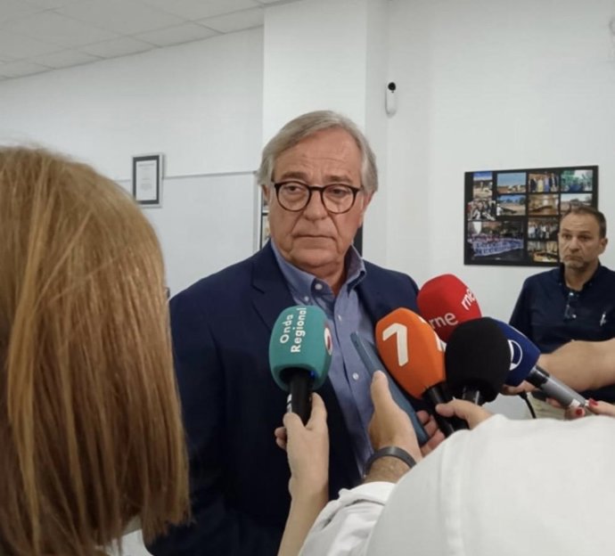 El presidente de ASAJA Murcia, Juan de Dios Hernández