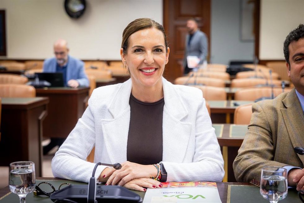 Archivo - La diputada malagueña de Vox en el Congreso Patricia Rueda en una imagen de archivo 