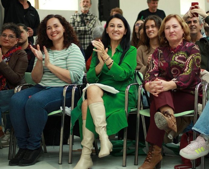 La portavoz de Podemos Andalucía, Alejandra Durán.