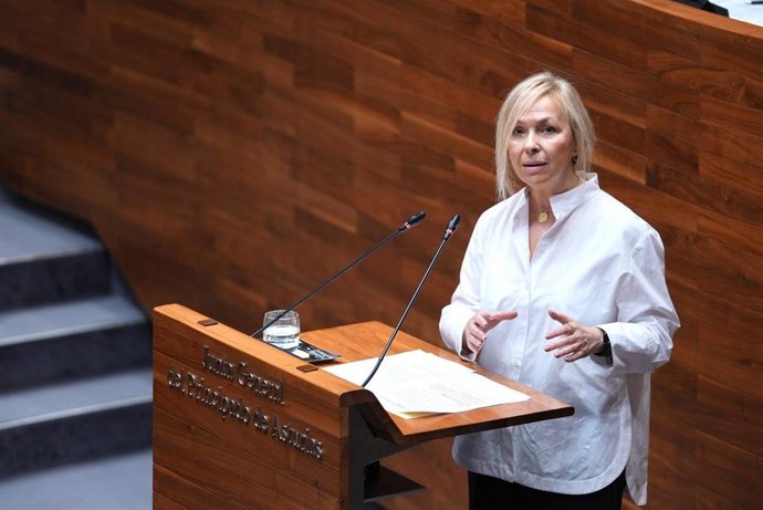 Archivo - La diputada regional de Vox Asturias, Sara Álvarez Rouco.