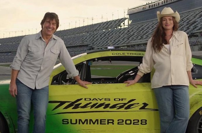 Anne Hathaway protagonizará junto a Tom Cruise Días de trueno 2, que ya tiene fecha de estreno