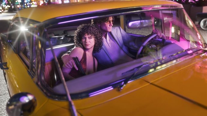 Imagem dos dois protagonistas de Grand Theft Auto VI.
