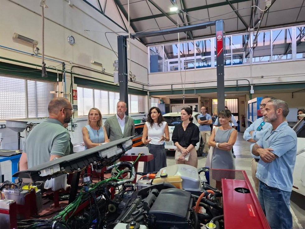El centro de FP Juníper Serra de Palma ofrecerá este curso una formación puntera en vehículos eléctricos.