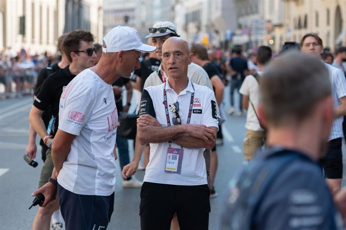 Archivo - Mauro Gianetti durante una etapa del Giro de Italia 2026