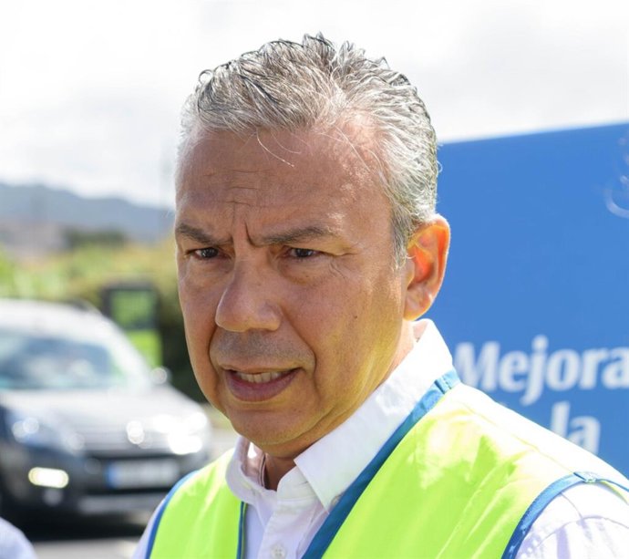 Archivo - Dámaso Arteaga, consejero de Carreteras del Cabildo de Tenerife
